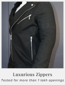 Black Denim Bikers Jacket