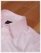 Baby Pink Solid Formal Shirt