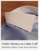 Non Iron Oxford Light Blue Formal Bankers' Shirt
