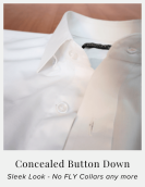 White Solid Giza Cotton Formal Shirt