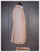 Beige Premium Khadi Suit