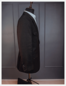 Black Premium Khadi Suit