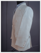 White Premium Khadi Suit